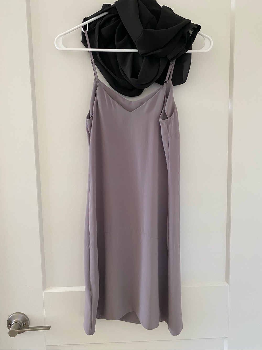 Allsaints Lance Dress Sheer Black with Taupe Inner Slip Size 0 Originally $240 - Picture 5 of 11